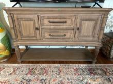 Cindy Crawford Home Grand Cayman Sandstone Tv Console (1 Of 4)