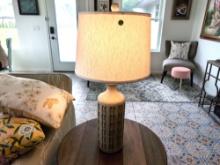 Table Lamp-tan Ceramic (1 Of 2)