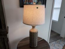 Table Lamp-tan Ceramic (2 Of 2)