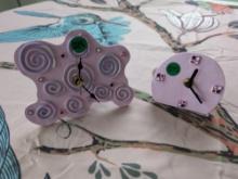 Polymer Clay Clock Artpieces
