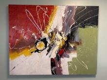 Large Abstract Wall Hanging