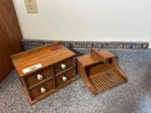 Wood Spice Cabinet, Berry Picker, Wood Sign