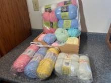 Yarn Lot  Baby & Pastel Colors (Full & Partial Skeins)