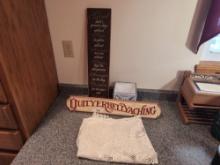Country Home Decor & Sign Set