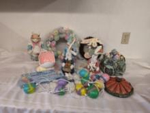 Pastel Easter Wreaths & Spring Decor