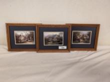 Lot of Thomas Kinkade Framed Art