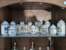 Lot of Lenox Bakers Dozen Canister Set