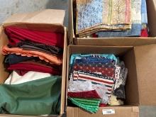 Tablecloths, Quilting Material, Fabric Pieces