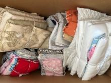 Assorted Neutral & Themed Fabric Cuts