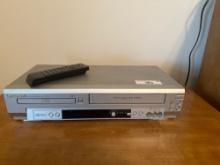 Sylvania VHS/DVD Player Combo with Remote