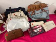 Assorted Handbags & Wallets (9pcs)