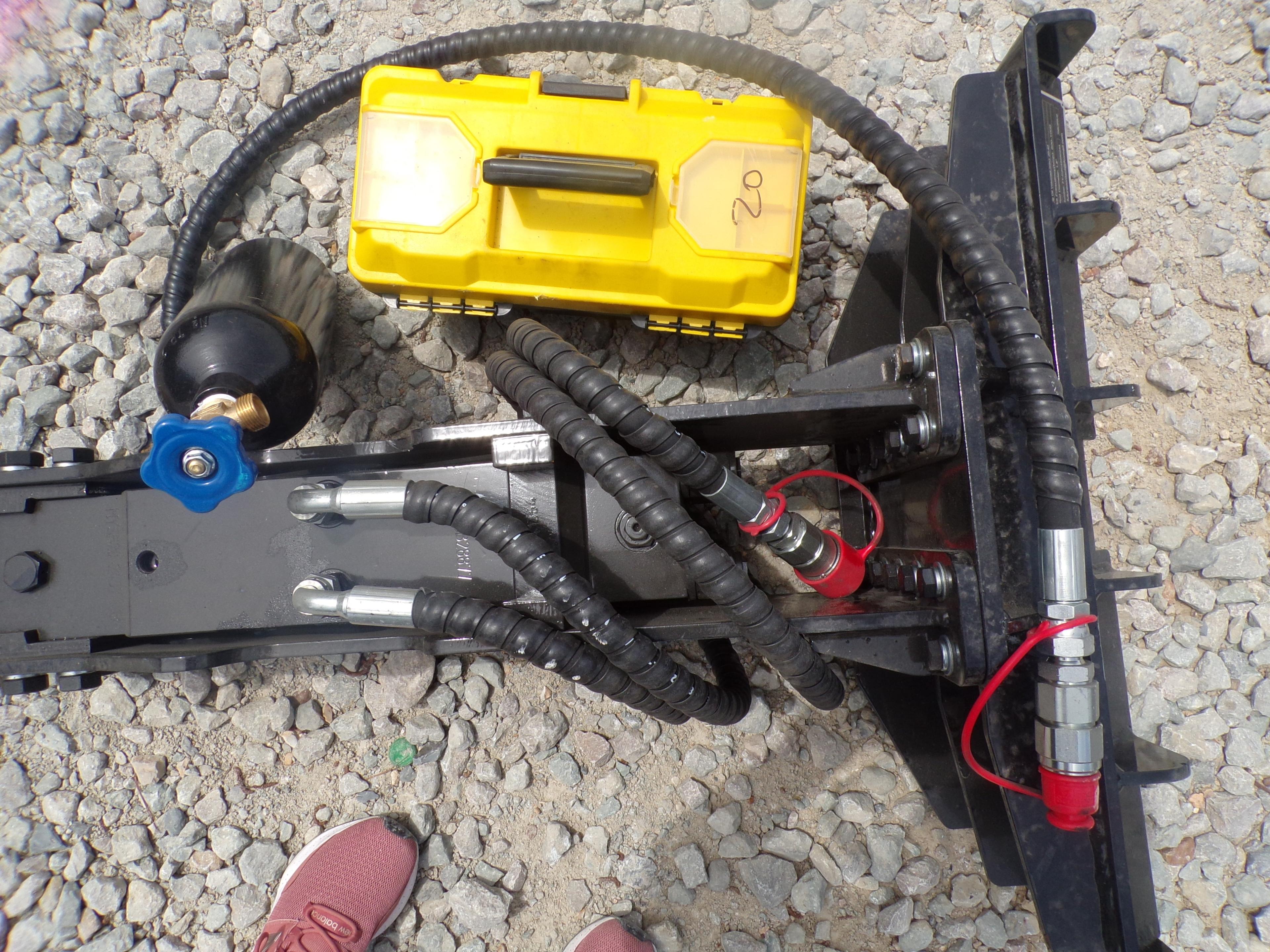 POST DRIVER FOR MINI SKID STEER