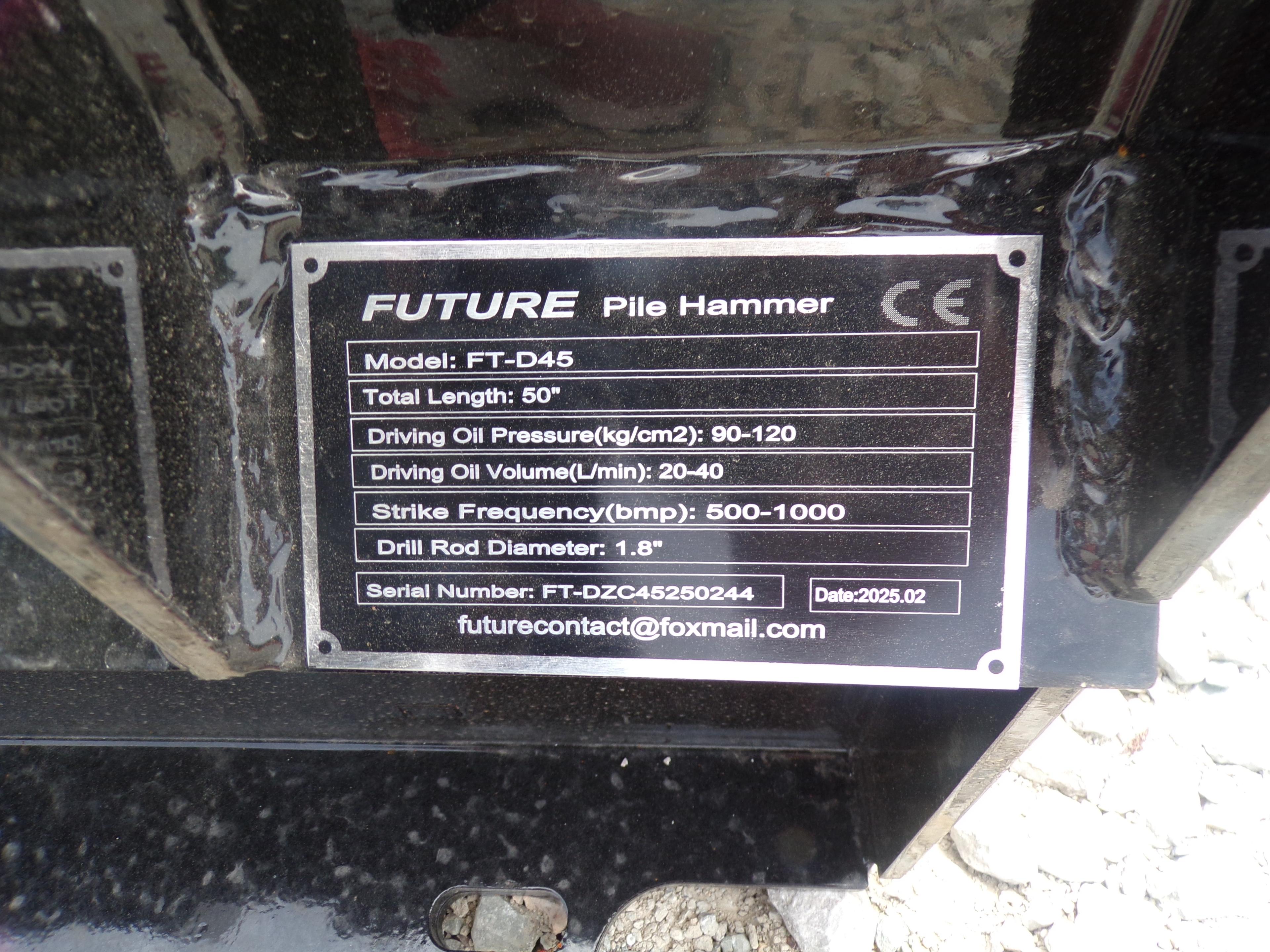 POST DRIVER FOR MINI SKID STEER