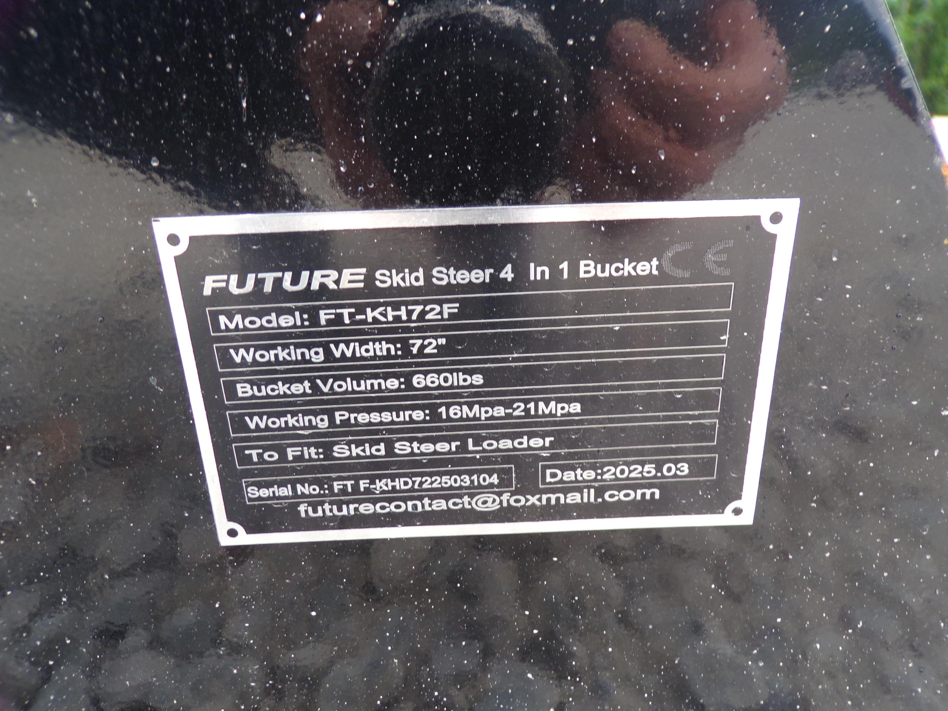 SKID STEER 4 IN 1 BUCKET