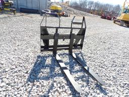 48'' WALK THROUGH STYLE SKID STEER FORKS