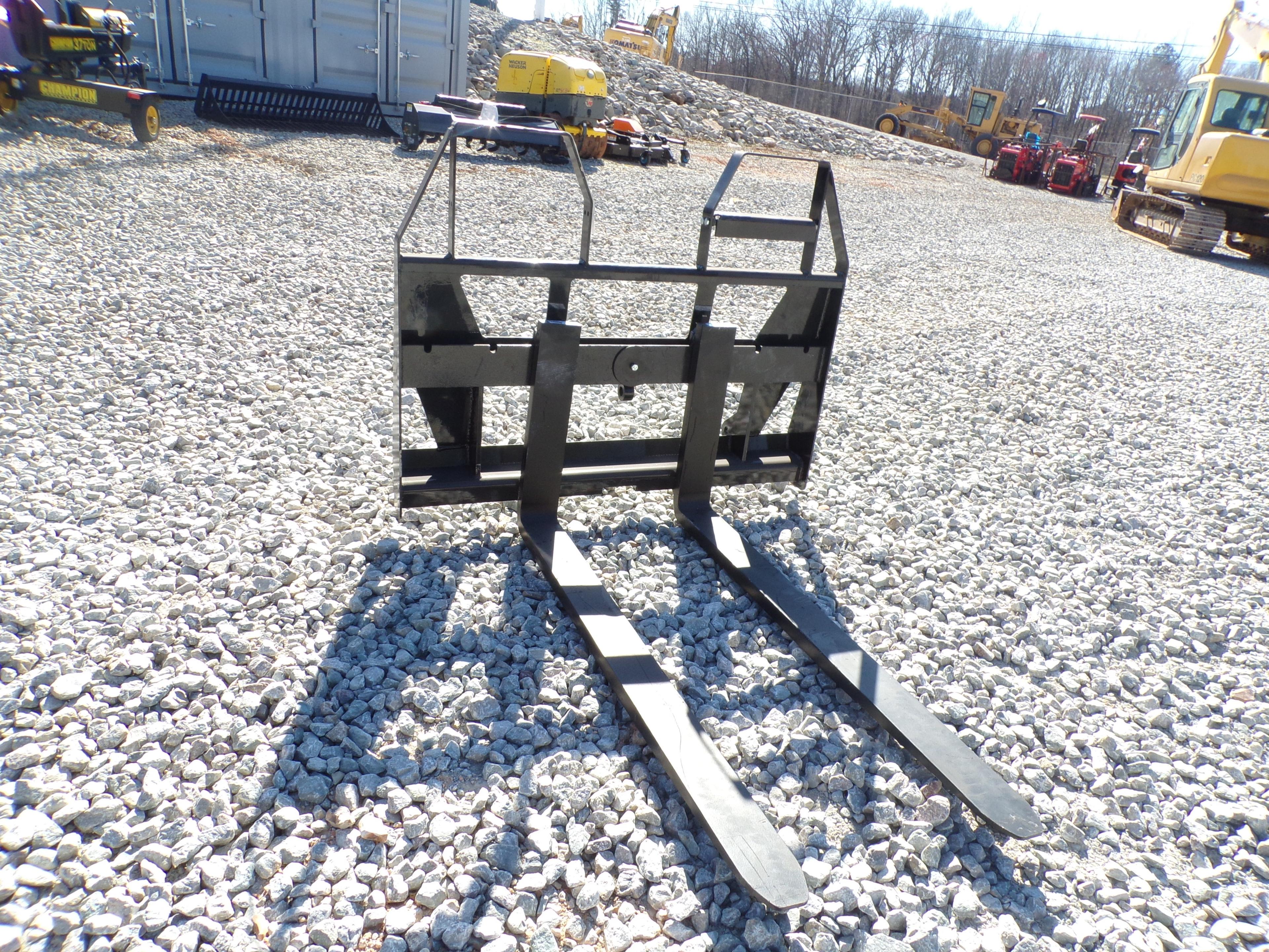 48'' WALK THROUGH STYLE SKID STEER FORKS