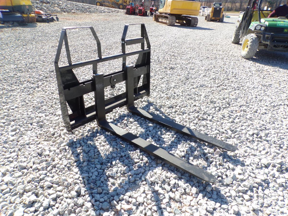 48'' WALK THROUGH STYLE SKID STEER FORKS