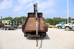 2004 KENWORTH T300 DUMP TRUCK WITH CRANE