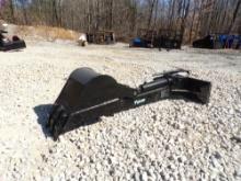 STRAIGHT ARM BUCKET FOR MINI SKID STEER