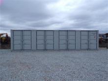 40' CONTAINER 4-SIDE DOORS, 1 END DOOR