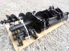 QTY 8 MINI EXCAVATOR ATTACHMENTS