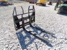 48'' WALK THROUGH STYLE SKID STEER FORKS