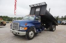 1995 FORD F800 DUMP TRUCK