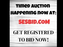 TIMED AUCTION STARTING NOW AT: SESBID.COM