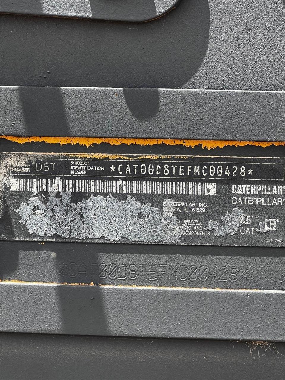2015 Black Caterpillar D8T