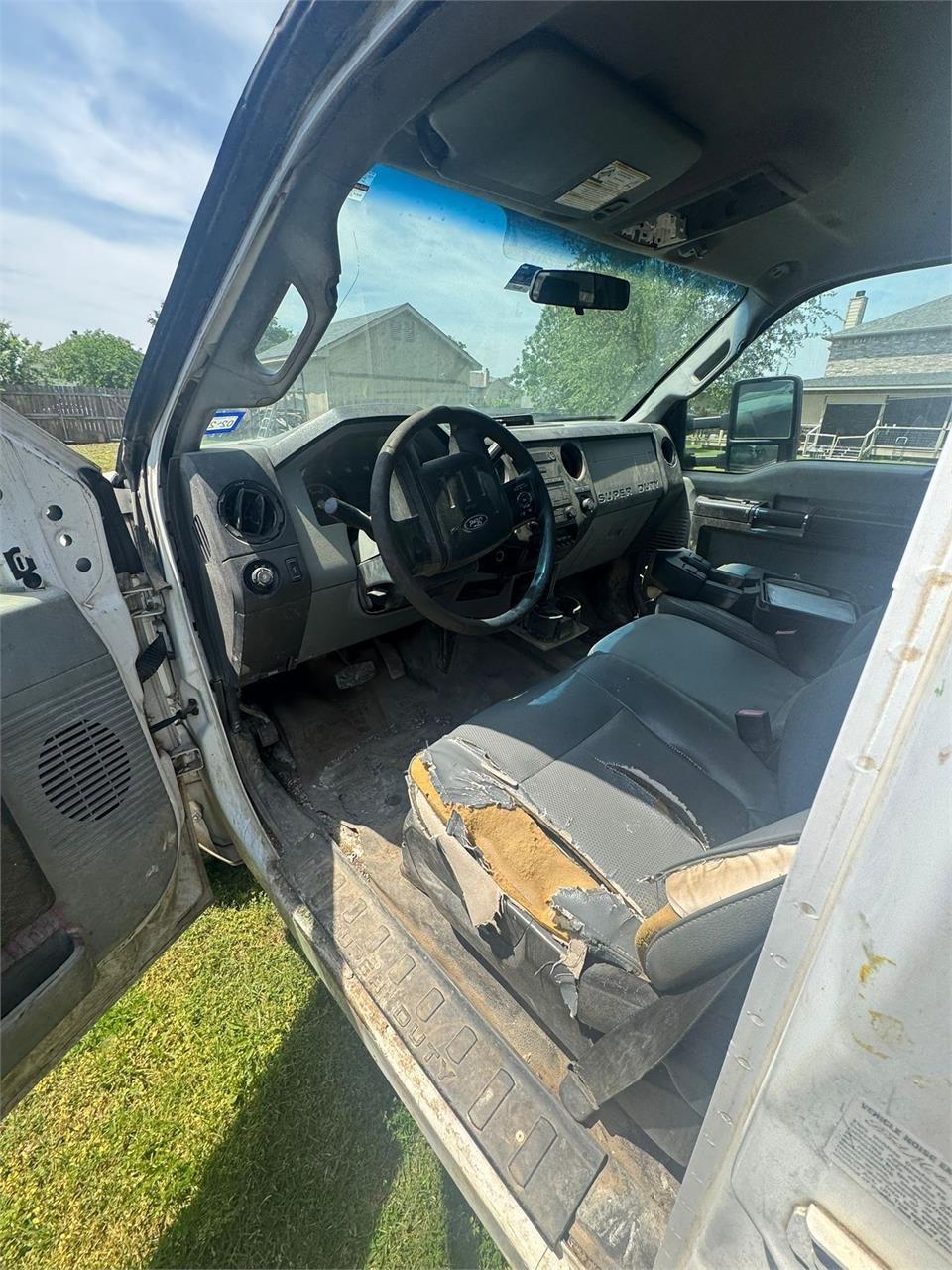 2012 Ford F350 Crew Cab Flatbed