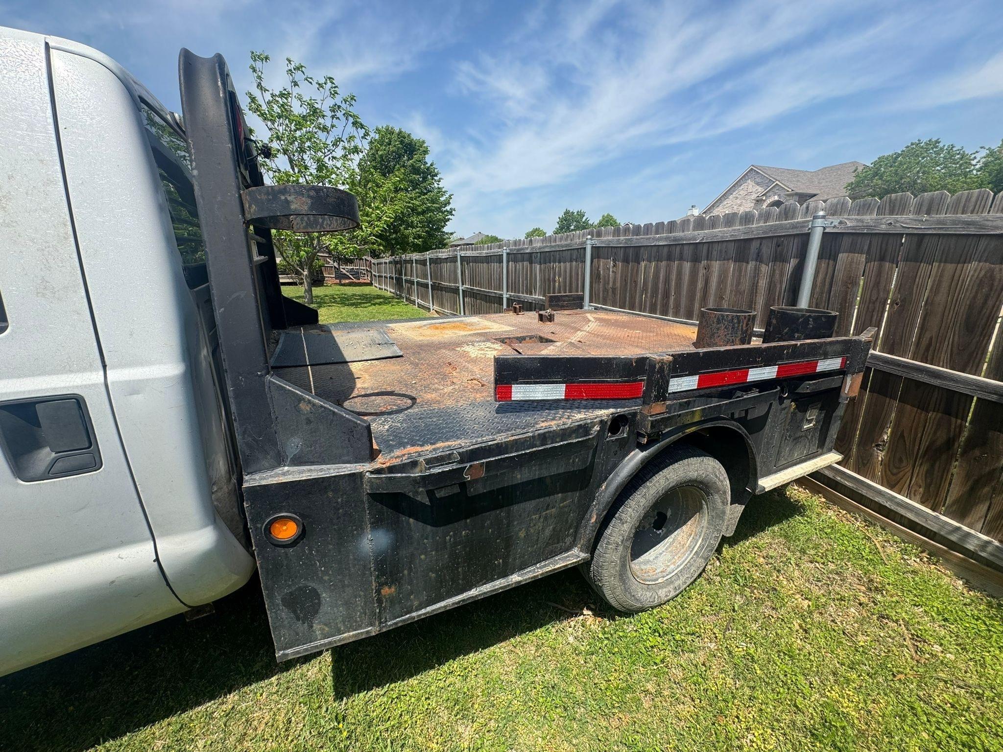 2012 Ford F350 Crew Cab Flatbed