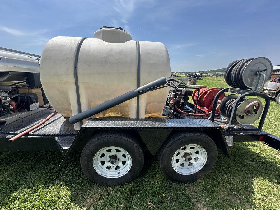 2016 B-Wise Trailer w/Pressure Wash Set Up