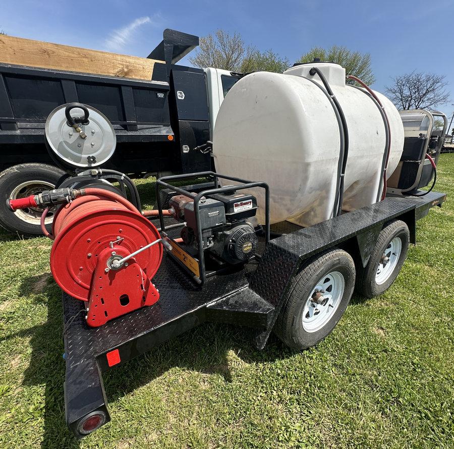 2016 B-Wise Trailer w/Pressure Wash Set Up