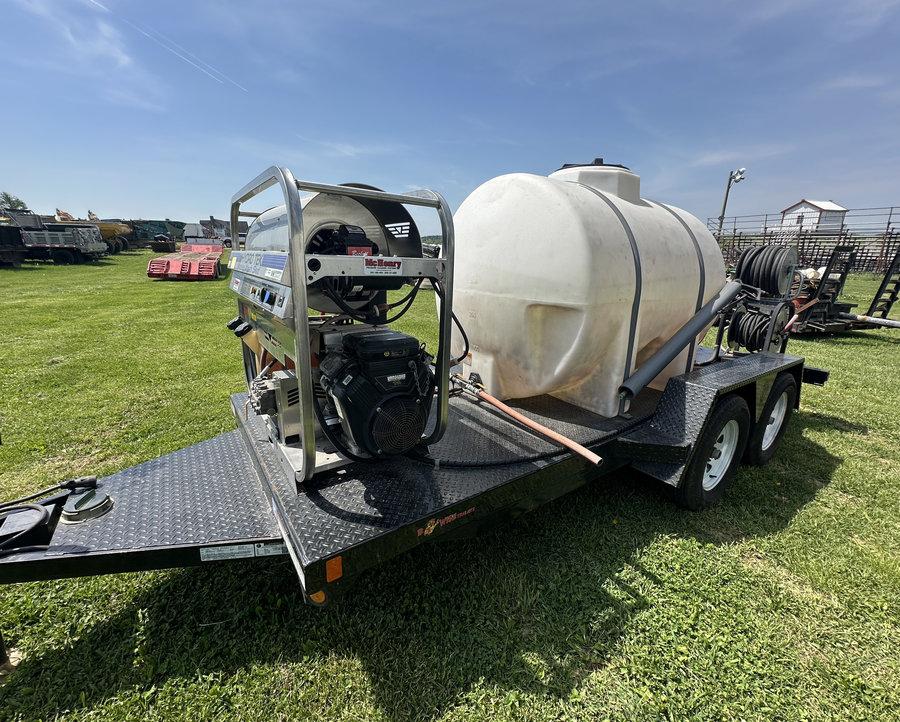 2016 B-Wise Trailer w/Pressure Wash Set Up