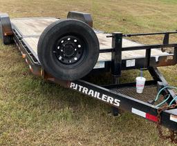 PJ tilt deck trailer