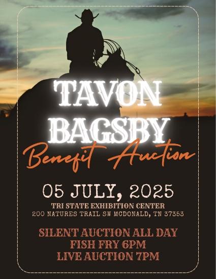 TAVON BAGSBY BENEFIT AUCTION
