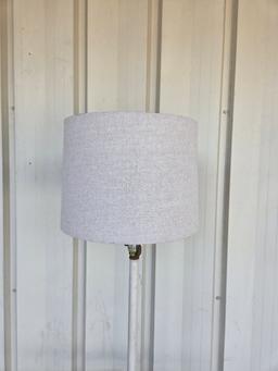 Vintage Floor Lamp Light with Glass Table