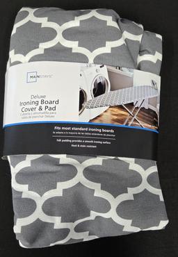 Mainstays Deluxe Ironing Board Cover and Pad New