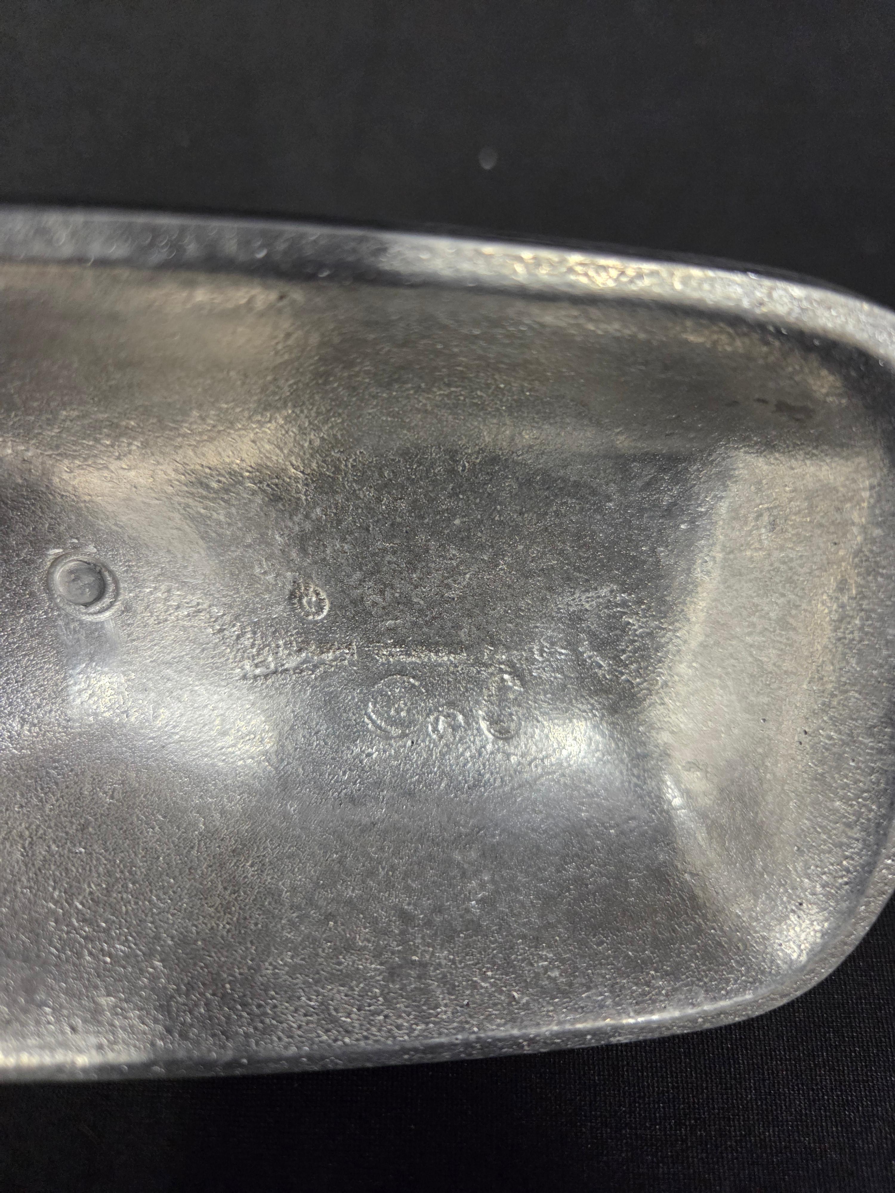 Vintage Wilton Pewter Armetale Queen Anne Butter Dish with Lid and Glass Insert
