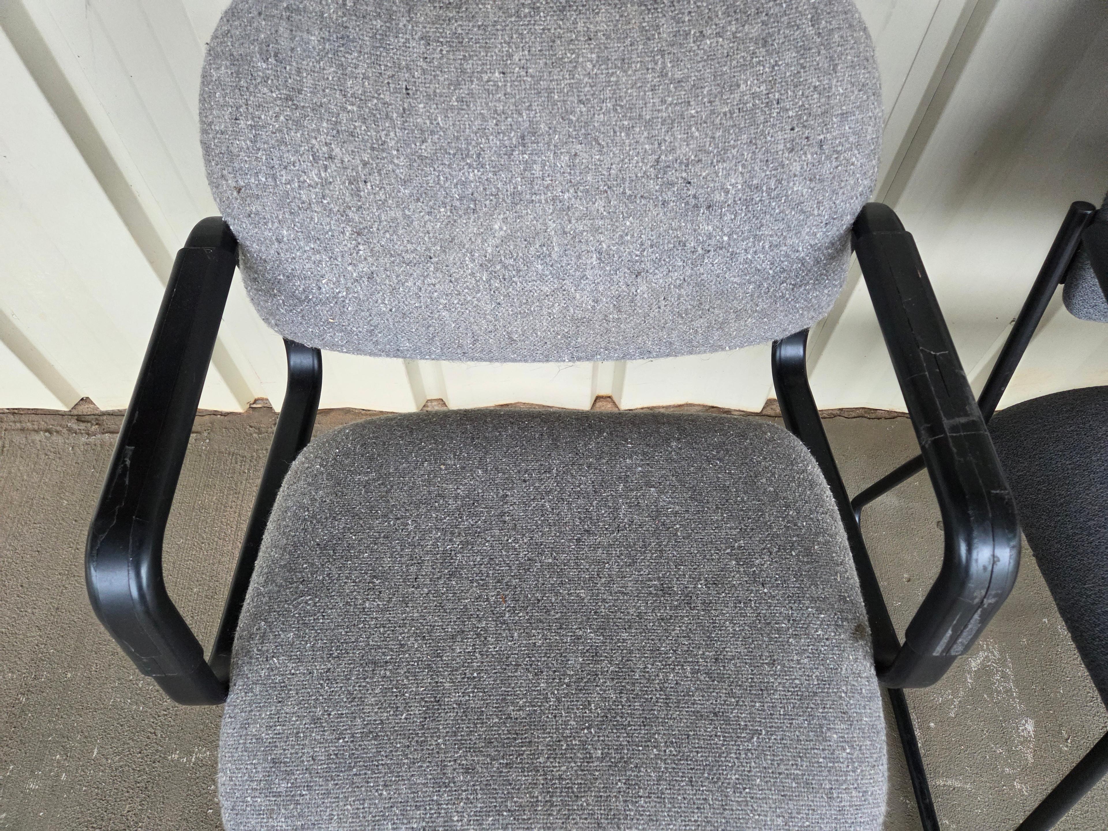 Lot of 2 Desk Office or Waiting Chairs