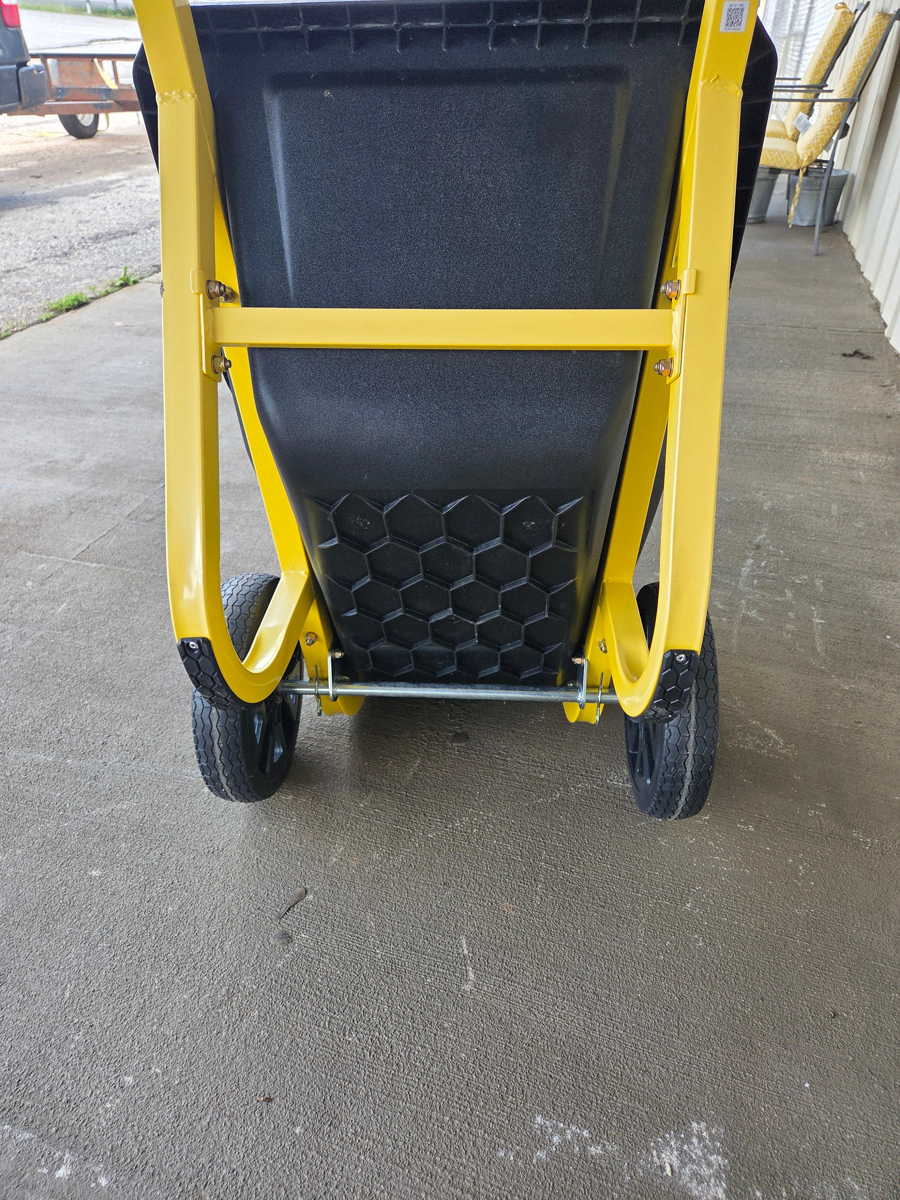 Gorilla Cart Evolution Yard Cart 7 CU. FT Easy Dump Flat Free Wheels