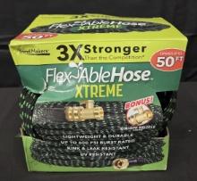Flex-able Xtreme 50 Foot Water Hose Hose Pipe Garden Hose