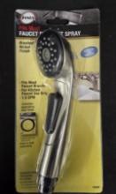 Danco Brushed Nickel Kitchen Faucet Pull out Spray