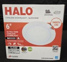HALO Canless Downlight Slim Edge 6" 5 Setting LED Light