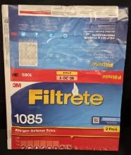 2 Pack 16x20x1 Filtrete Air Filters AC HVAC