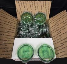 Lot of 30 NEW Green Tumbler Lids for 30 Ounce Yeti Tumblers and more Spillproof Splashproof