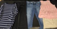 Huge lot of Womens Clothes GAP, Old Navy, Tommy Hilfiger Shirts, Jeans, and More