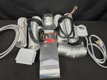 Lot of Washer and Dryer Accessories Vents, Water Hoses, Brand New Dryer Cords and More