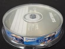 Pack of 10 Brand New CD- Blank CDS Phillips CD-R