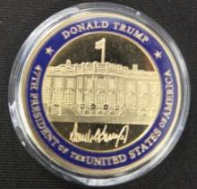 Donald Trump Commemorative Coin The White House MAGA
